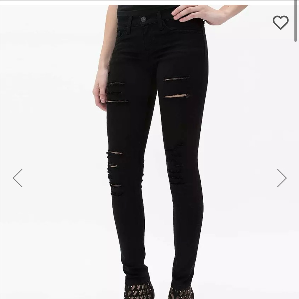 Black Flying Monkey Skinny Jeans